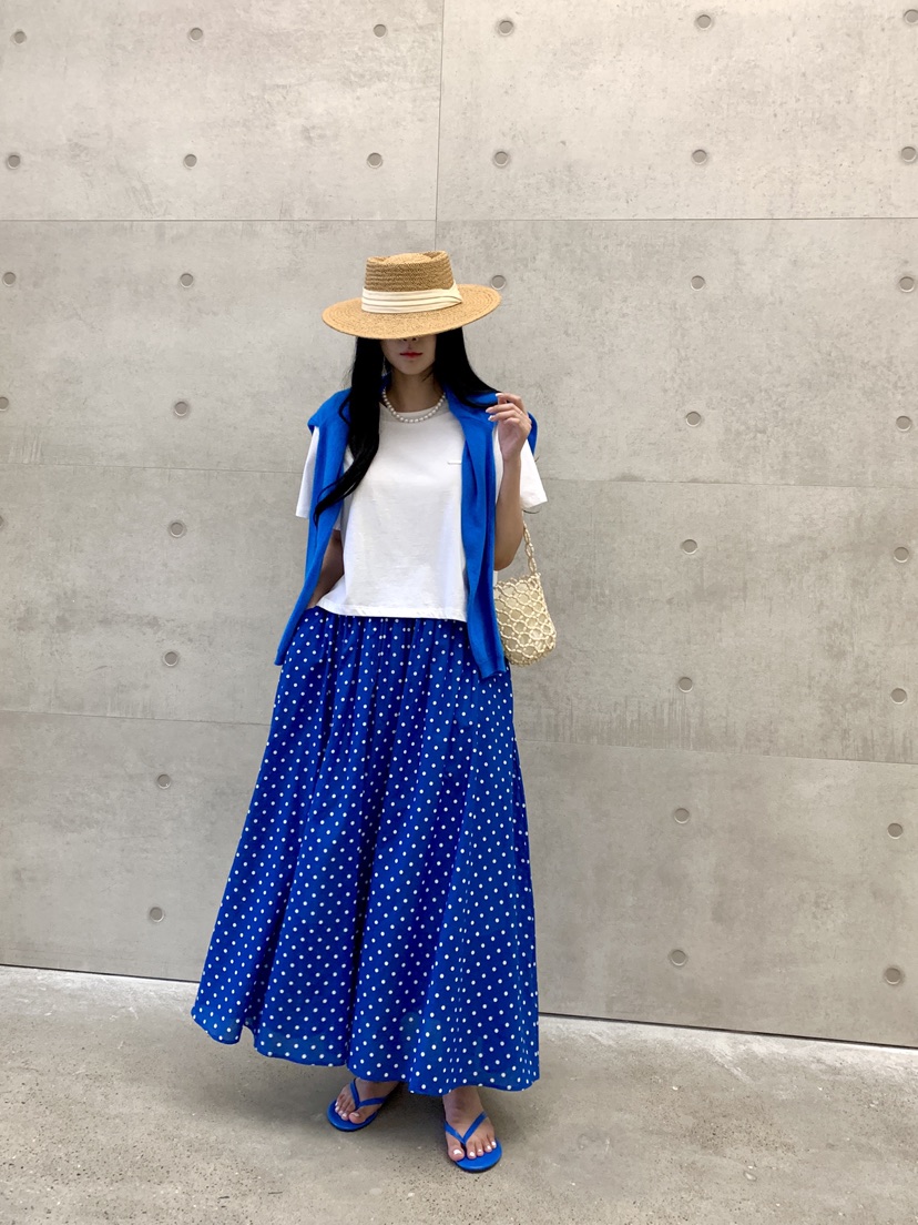 DAVICHI直郵韓國代購㊣女裝新款熱賣休閑人氣推薦時尚25春夏長裙DAVICHI長裙