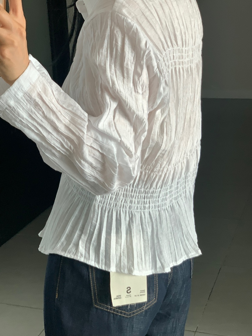 MILUI韓國直郵㊣女裝新款時尚推薦人氣25春夏熱賣襯衫蕾絲衫MILUI襯衫/蕾絲衫