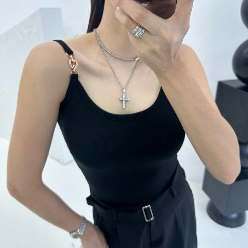 MABEL-Q韓國直郵㊣女裝新品25春夏時尚熱賣推薦休閑吊帶背心SOUIT by mabel-Q吊帶/背心圖色1