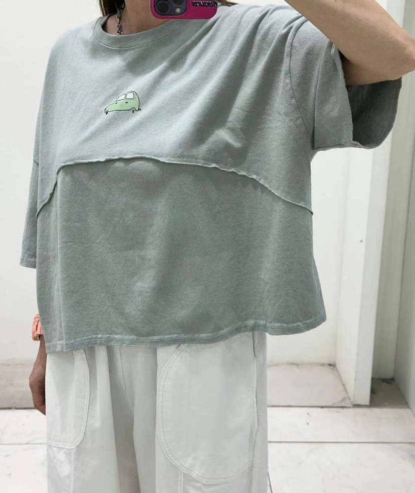 ZACCU韓國直郵㊣東大門實拍女裝新品休閑推薦時尚熱賣人氣T恤ZACCUT恤