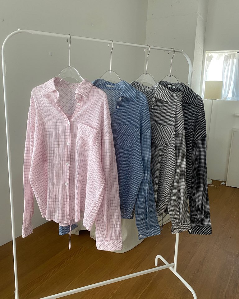 VENEFIT韓國直郵㊣女裝新品推薦休閑熱賣時尚25春夏襯衫蕾絲衫VENEFIT/JENNIE襯衫/蕾絲衫