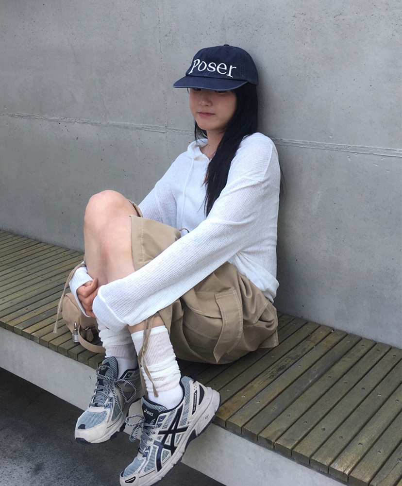 EOMPIT韓國㊣直郵東大門代購女裝新款推薦25春夏休閑長袖T恤EOMPIT長袖T恤