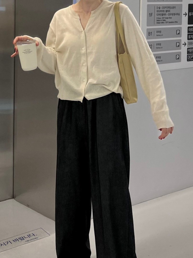 WOOD韓國直郵㊣女裝新品熱賣人氣25春夏推薦針織衫柔軟開衫WOOD針織衫