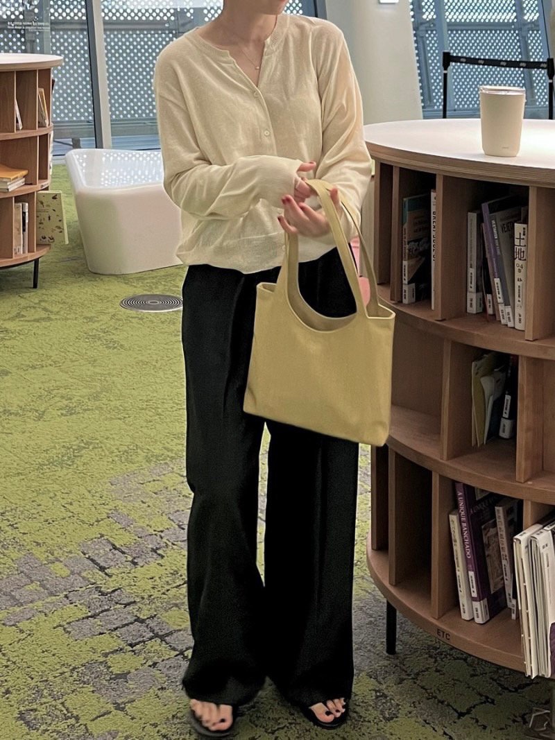 WOOD韓國直郵㊣女裝新品熱賣人氣25春夏推薦針織衫柔軟開衫WOOD針織衫