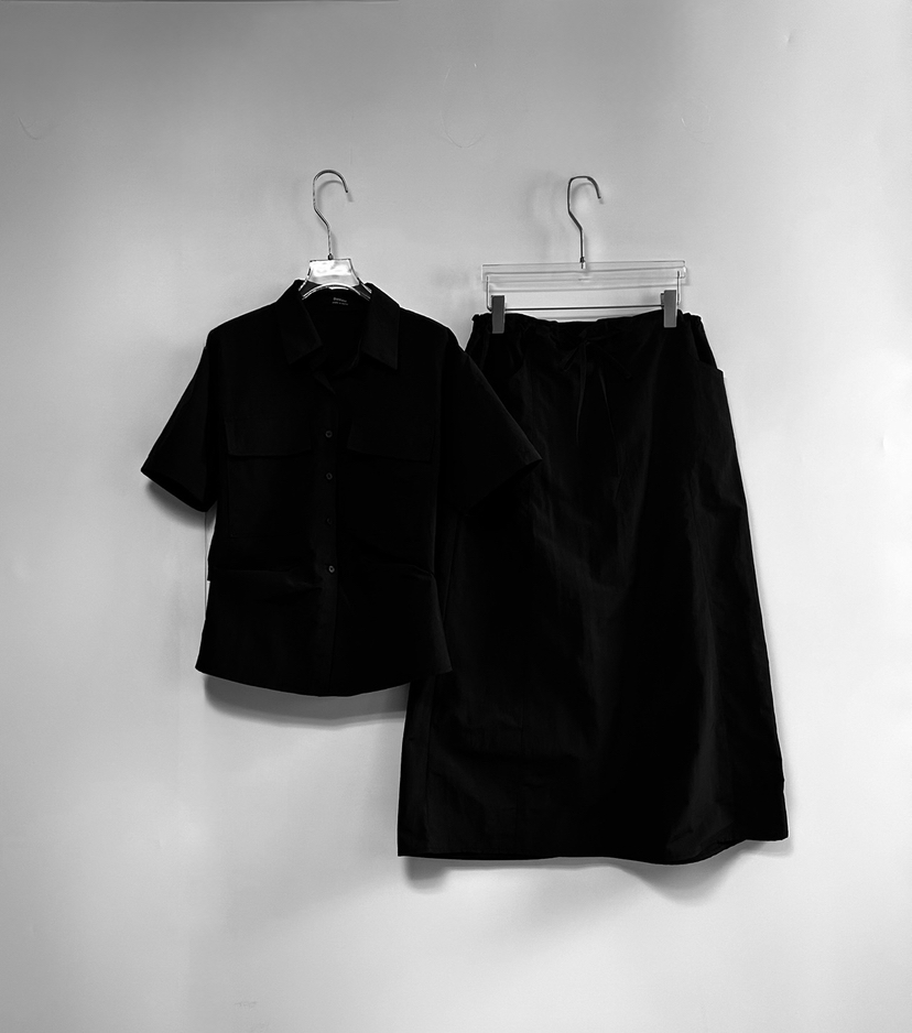 BONHEUR韓國直郵㊣女裝新品時尚休閑推薦25春夏襯衫蕾絲衫口袋BONHEUR-2件起襯衫/蕾絲衫