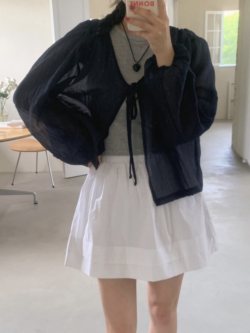 WOOD韓國直郵㊣東大門實拍女裝新款熱賣休閑襯衫蕾絲衫開衫WOOD襯衫/蕾絲衫