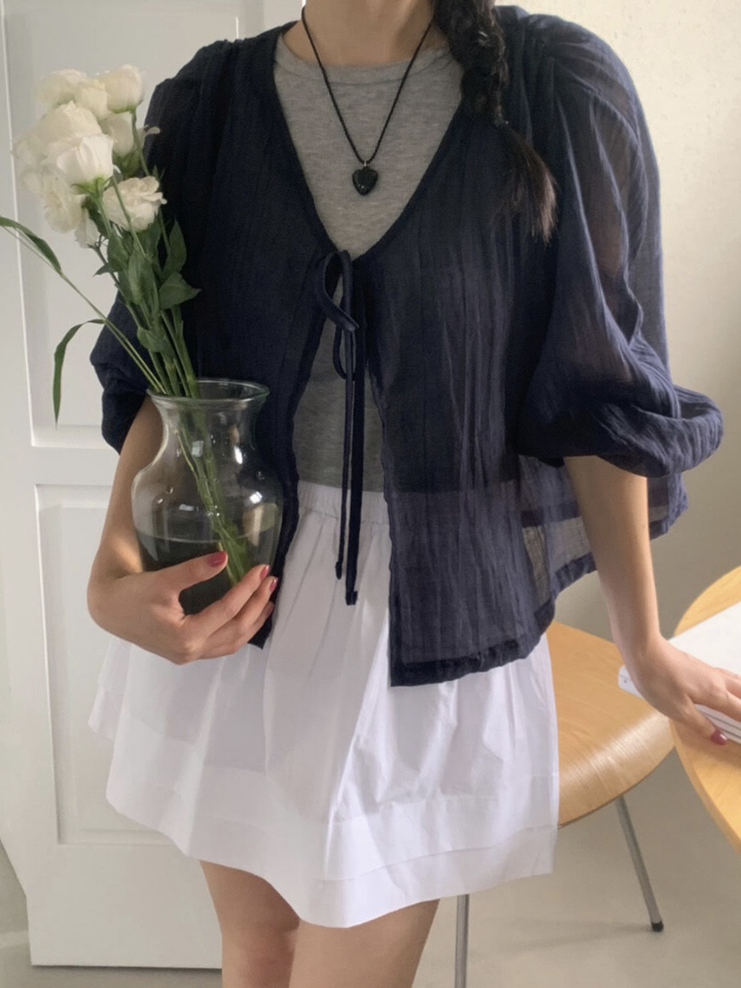 WOOD韓國直郵㊣東大門實拍女裝新款熱賣休閑襯衫蕾絲衫開衫WOOD襯衫/蕾絲衫