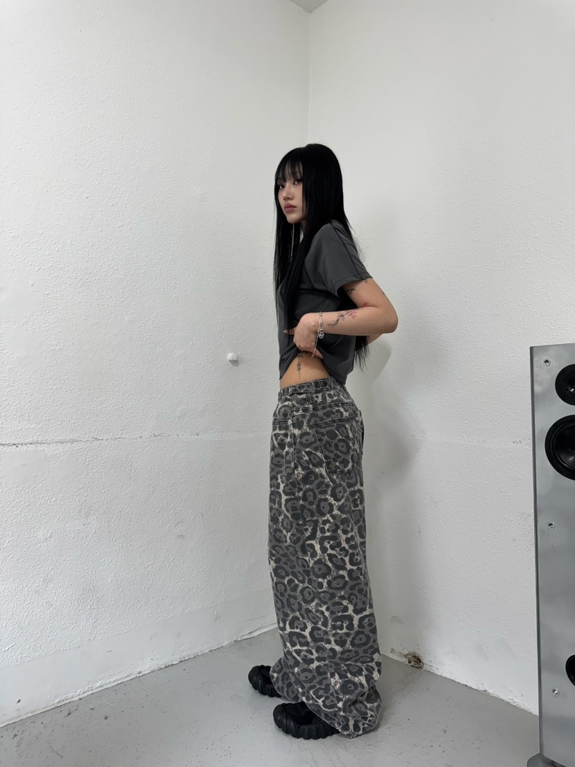 SEEOT韓國直郵㊣女裝新款熱賣推薦人氣時尚25春夏休閑休閑褲GGD休閑褲