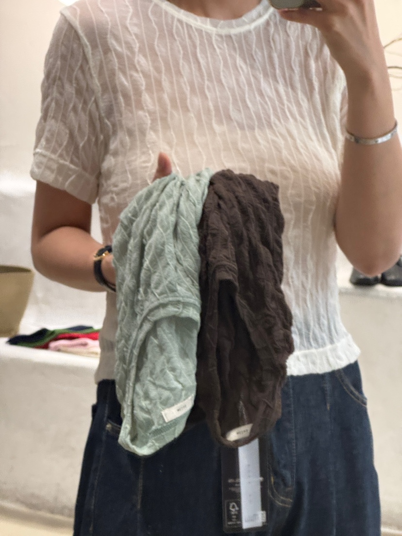 MILUI韓國㊣直郵東大門代購女裝新品25春夏時尚人氣熱賣T恤MILUIT恤