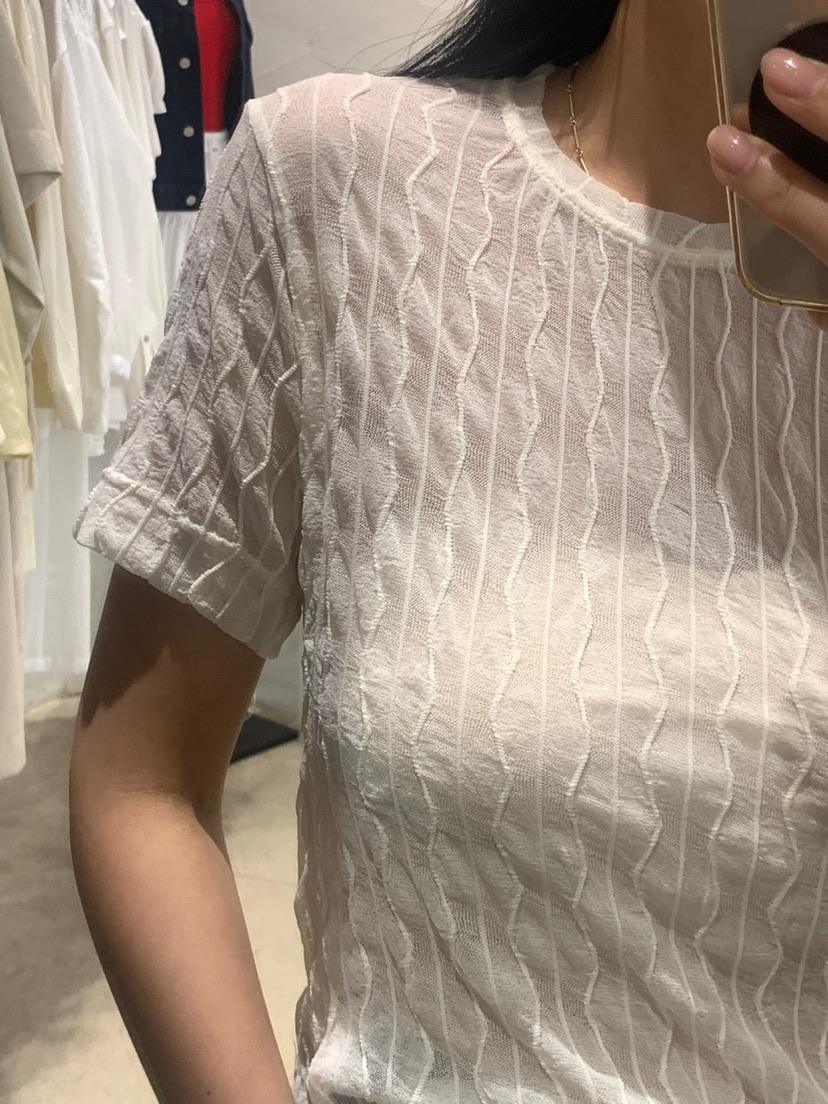 MILUI韓國㊣直郵東大門代購女裝新品25春夏時尚人氣熱賣T恤MILUIT恤