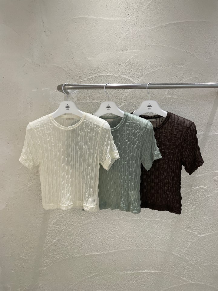 MILUI韓國㊣直郵東大門代購女裝新品25春夏時尚人氣熱賣T恤MILUIT恤