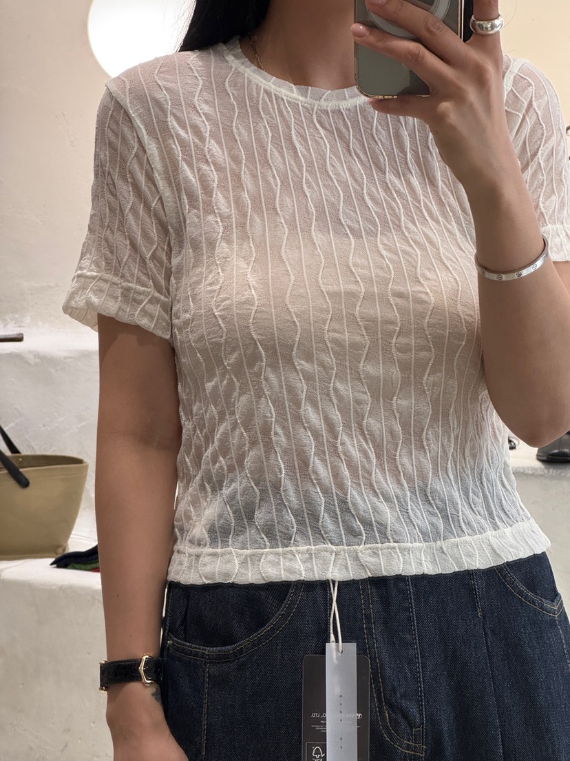 MILUI韓國㊣直郵東大門代購女裝新品25春夏時尚人氣熱賣T恤MILUIT恤圖色3