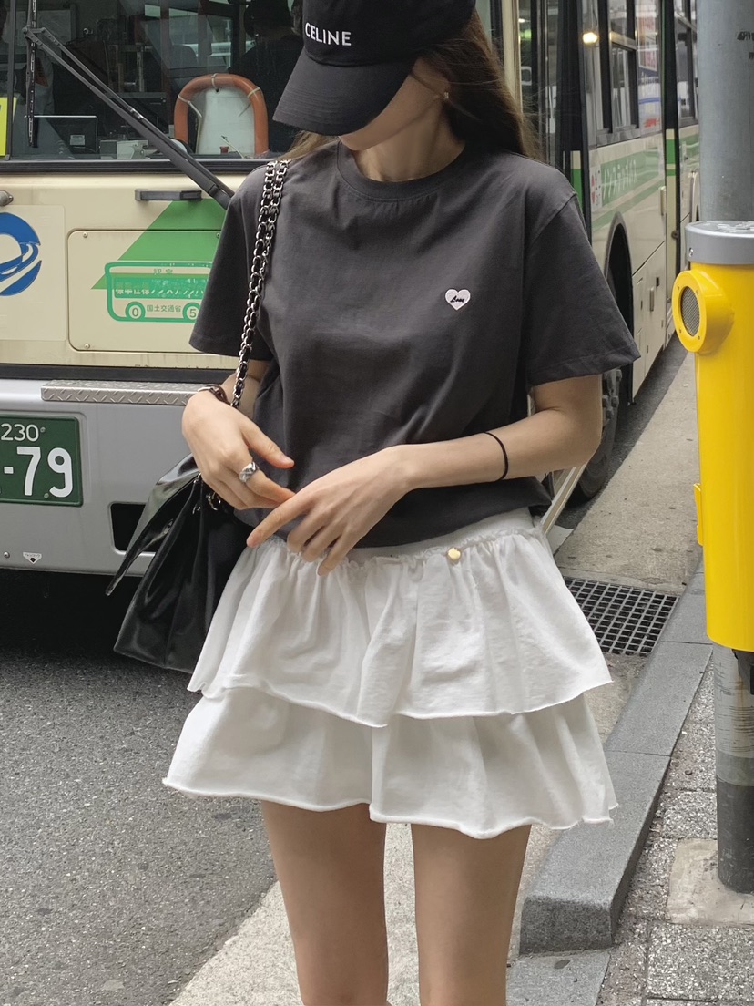 FORMSTUDIO韓國㊣直郵東大門代購女裝新款人氣熱賣時尚T恤圓領FORMSTUDIOT恤