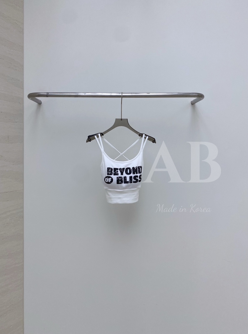 AB直郵韓國代購㊣女裝新品推薦熱賣人氣25春夏時尚吊帶背心AB吊帶/背心圖色1