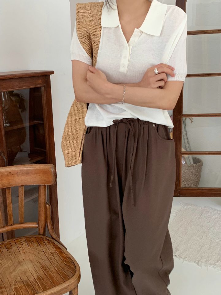 DOIT直郵韓國代購㊣女裝新款時尚25春夏熱賣人氣休閑休閑褲DOIT休閑褲