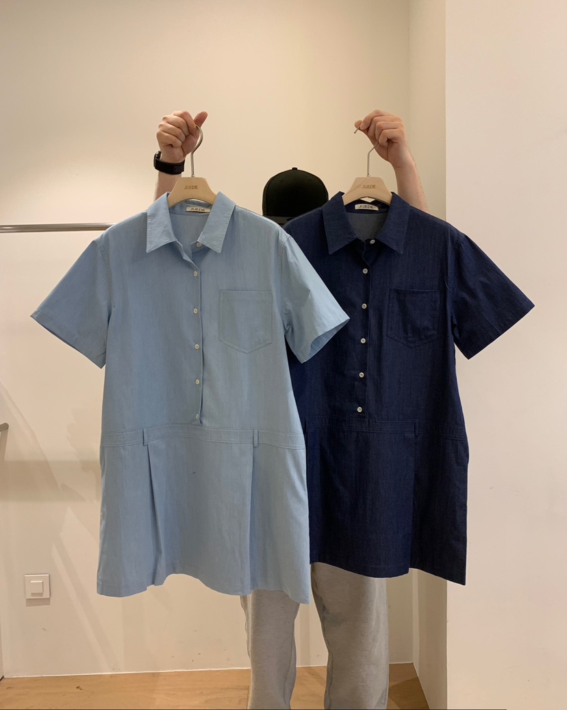 JUEDE(此品牌容易投訴)韓國直郵㊣東大門實拍女裝新款休閑連衣裙JUEDE連衣裙
