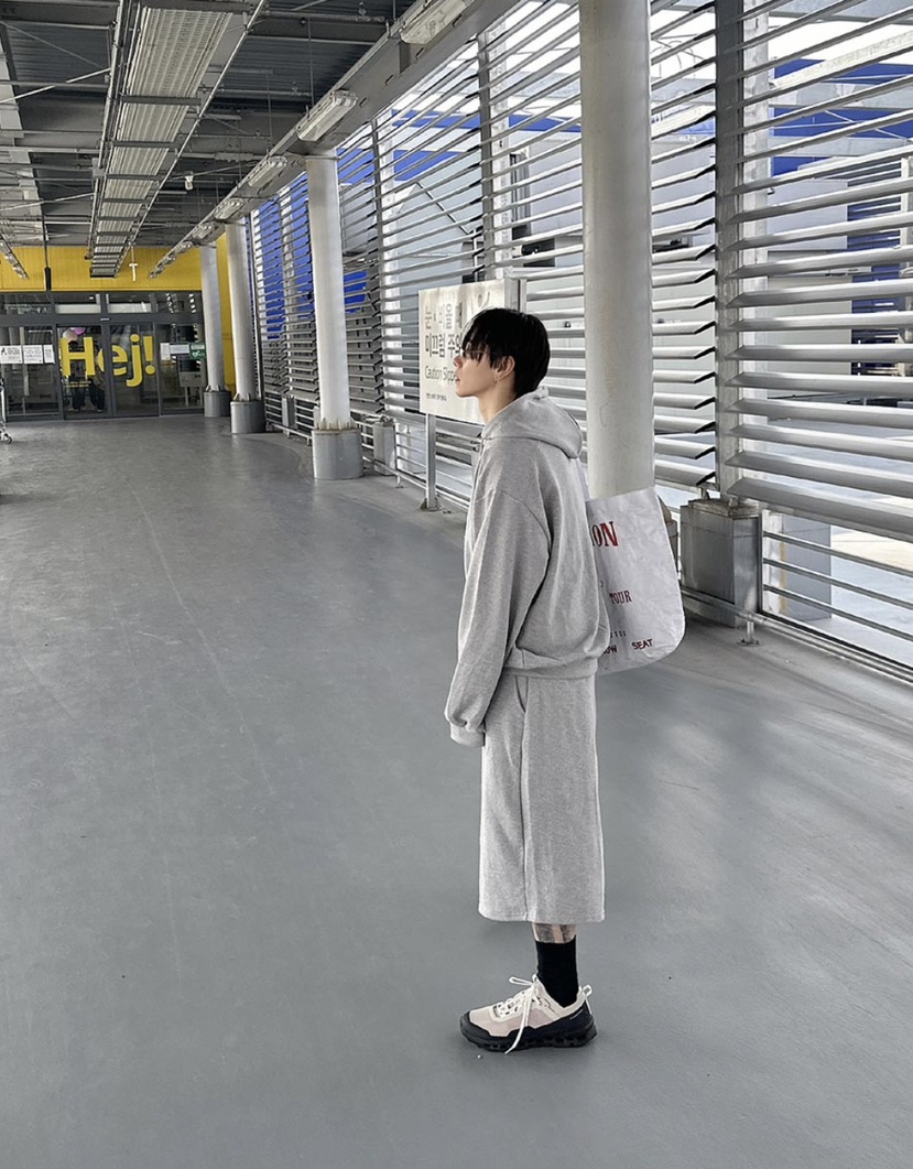 SEEOT韓國㊣直郵東大門代購女裝新品推薦人氣夾克連帽衫露肩GGD夾克