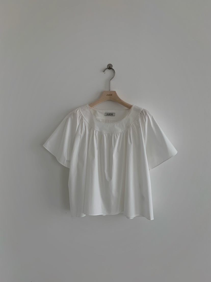 JUEDE(此品牌容易投訴)直郵韓國代購㊣女裝新品時尚襯衫蕾絲衫JUEDE襯衫/蕾絲衫