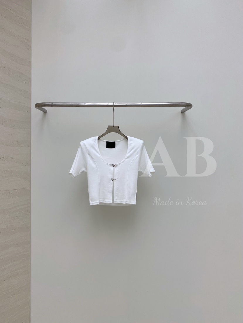 AB韓國直郵㊣東大門實拍女裝新品推薦熱賣人氣25春夏時尚T恤ABT恤圖色1
