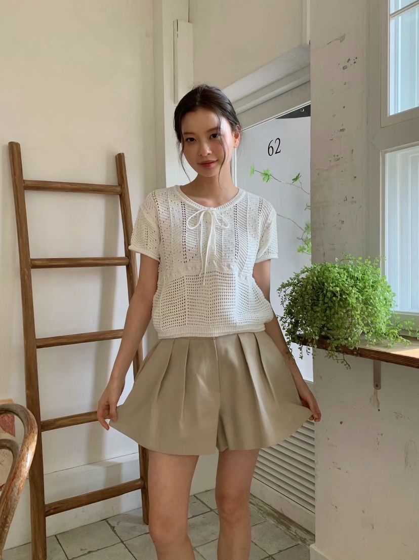 ANOU韓國㊣直郵東大門代購女裝新品推薦時尚25春夏人氣短褲ANOU短褲