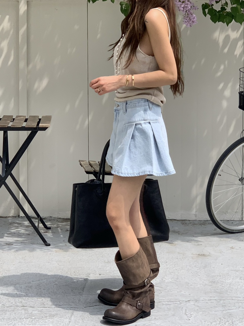 VIRKIN韓國直郵㊣東大門實拍女裝新款25春夏推薦休閑時尚短褲VIRKIN短褲