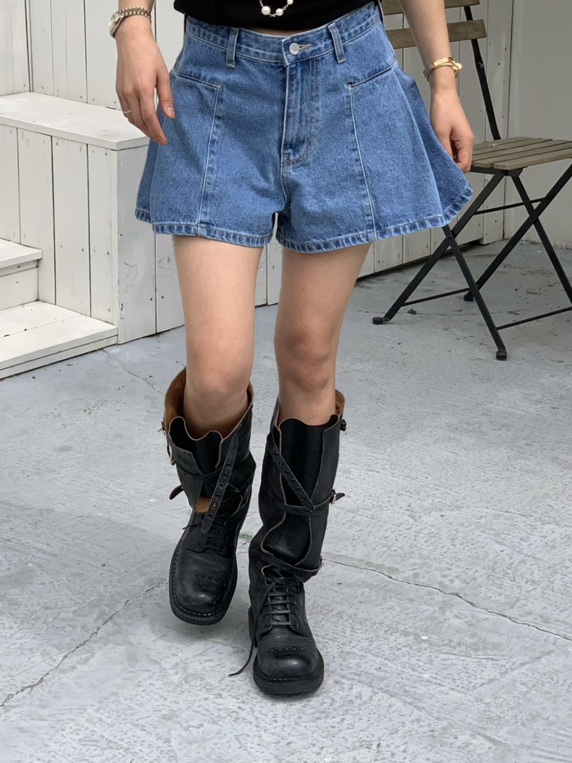 VIRKIN韓國直郵㊣東大門實拍女裝新款25春夏推薦休閑時尚短褲VIRKIN短褲