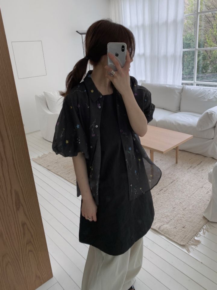 MARE韓國直郵㊣東大門實拍女裝新款休閑推薦熱賣襯衫蕾絲衫MARE襯衫/蕾絲衫