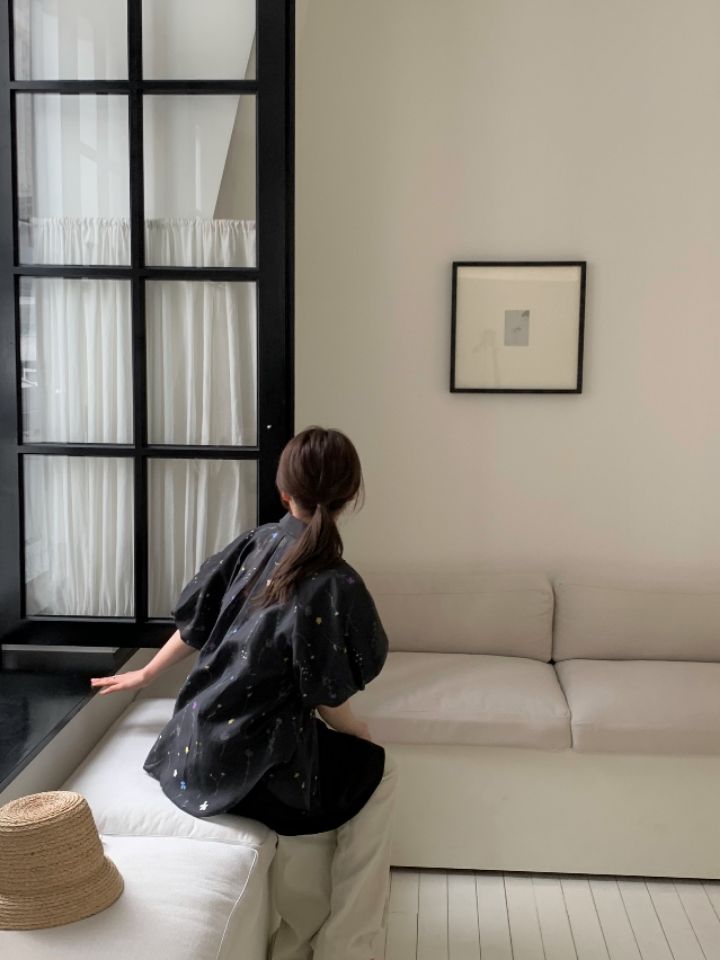 MARE韓國直郵㊣東大門實拍女裝新款休閑推薦熱賣襯衫蕾絲衫MARE襯衫/蕾絲衫
