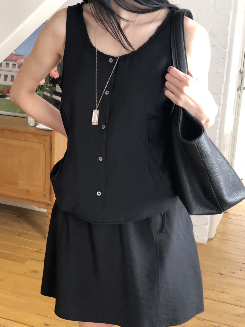 THE EYL韓國直郵㊣東大門實拍女裝新品休閑人氣25春夏吊帶背心THE EYL吊帶/背心