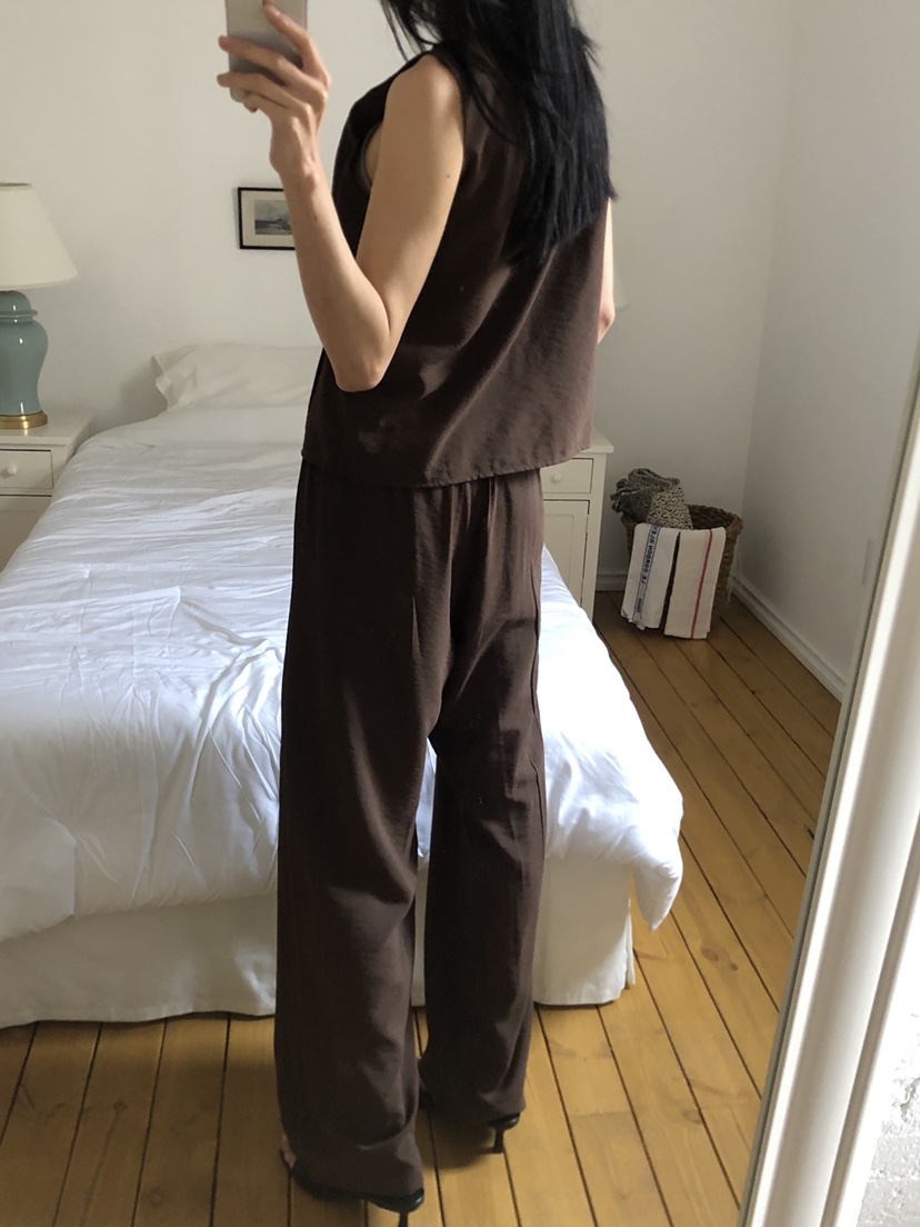 THE EYL直郵韓國代購㊣女裝新品熱賣時尚人氣推薦休閑休閑褲THE EYL休閑褲