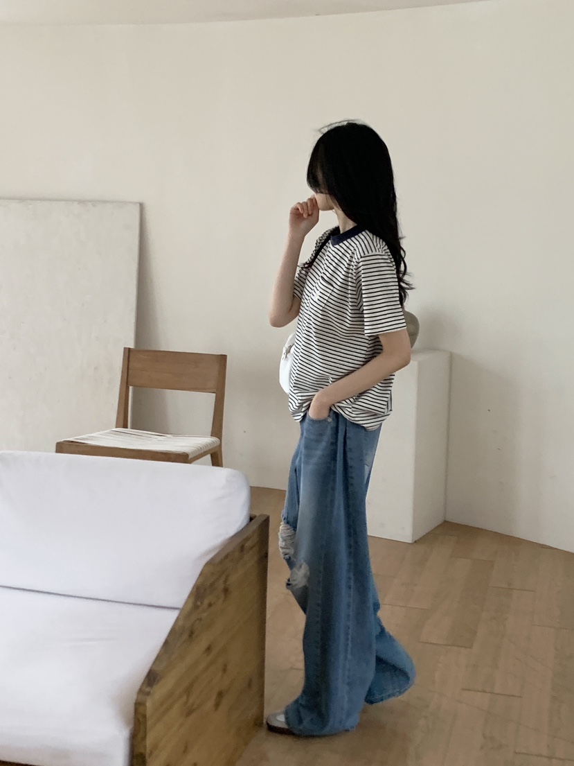 BOUND.A韓國㊣直郵東大門代購女裝新款推薦25春夏人氣時尚T恤BOUND.AT恤