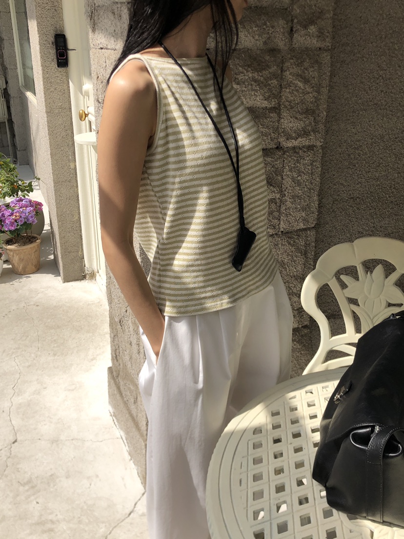 THE EYL直郵韓國代購㊣女裝新款25春夏推薦熱賣人氣吊帶背心THE EYL吊帶/背心