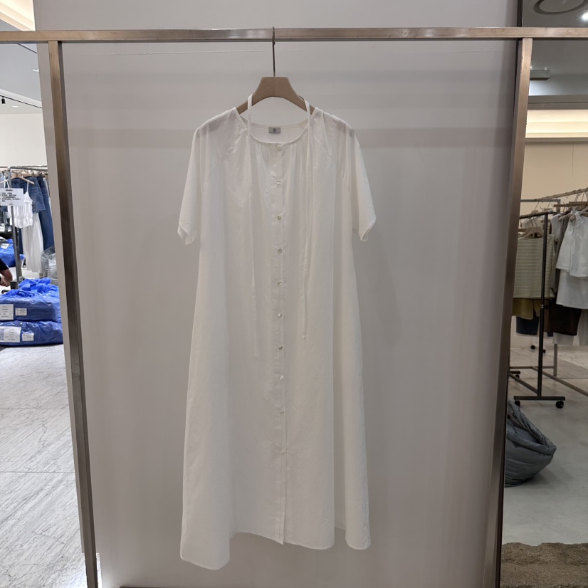 THE EYL直郵韓國代購㊣女裝新款時尚熱賣休閑連衣裙含腰繩THE EYL連衣裙圖色2