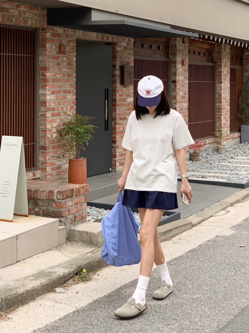 COURGETTE韓國㊣直郵東大門代購女裝新款熱賣休閑時尚人氣T恤COURGETTET恤