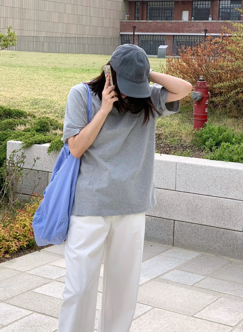 COURGETTE韓國㊣直郵東大門代購女裝新款熱賣休閑時尚人氣T恤COURGETTET恤圖色2