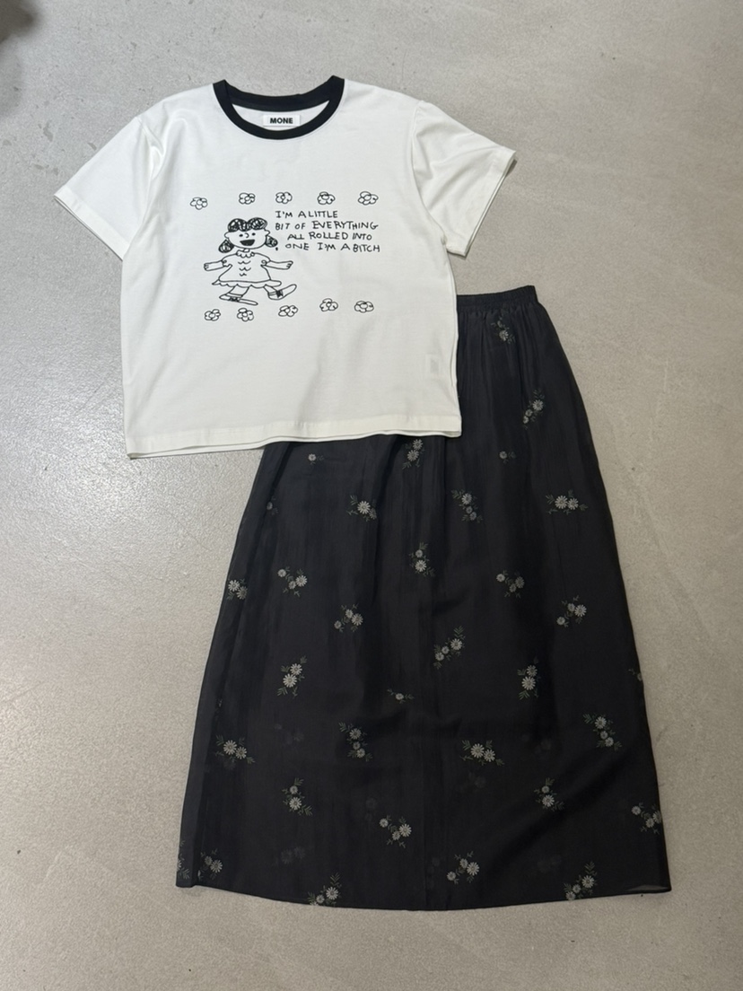 MONE-A韓國直郵㊣東大門實拍女裝新款25春夏熱賣推薦時尚T恤MONE-AT恤