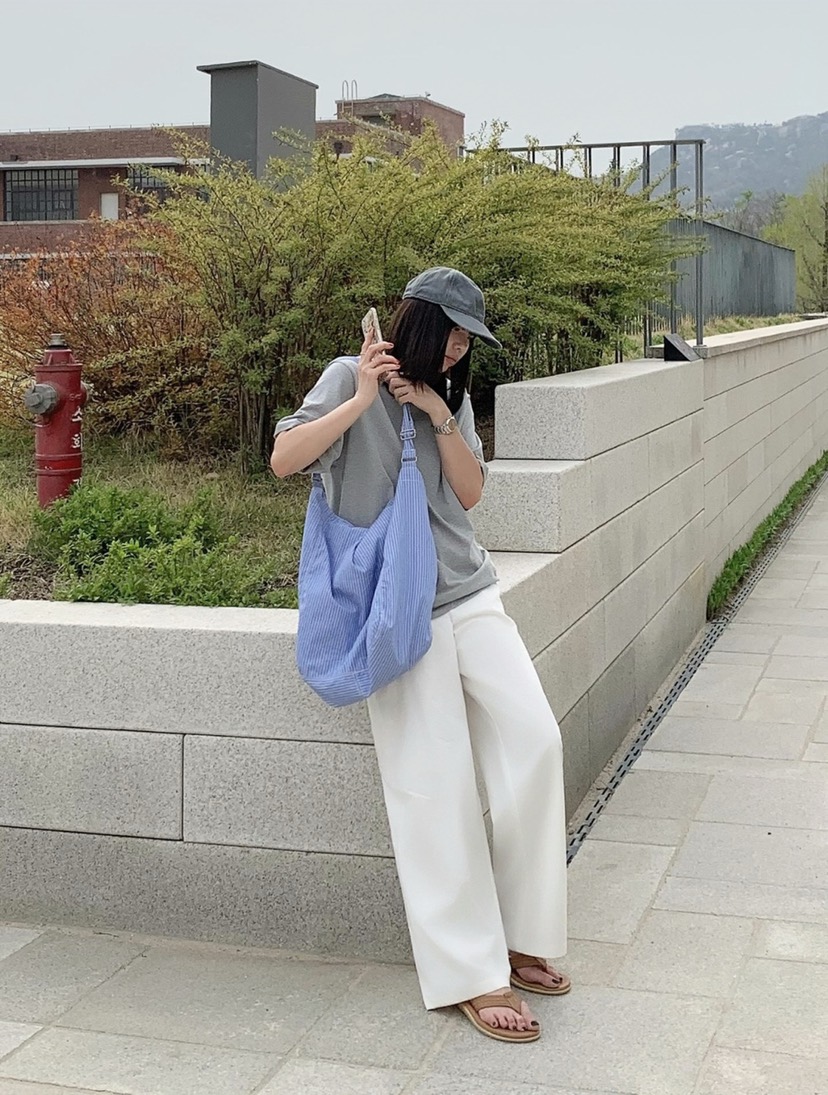 COURGETTE直郵韓國代購㊣女裝新品人氣休閑25春夏推薦休閑褲COURGETTE休閑褲