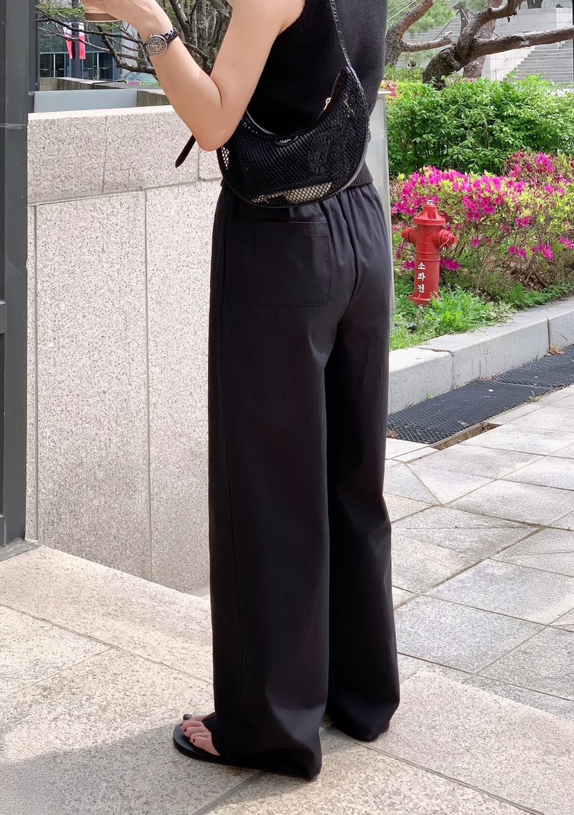 COURGETTE直郵韓國代購㊣女裝新品人氣休閑25春夏推薦休閑褲COURGETTE休閑褲