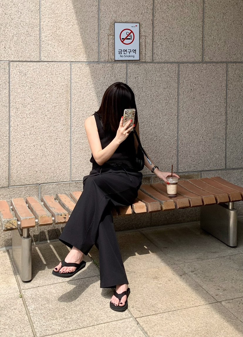 COURGETTE直郵韓國代購㊣女裝新品人氣休閑25春夏推薦休閑褲COURGETTE休閑褲