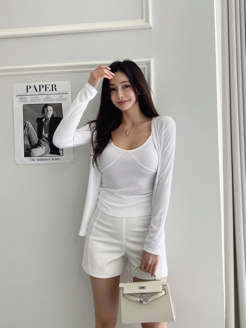 CLOTH韓國直郵㊣東大門實拍女裝新款休閑人氣熱賣套裝套裝開衫CLOTH套裝