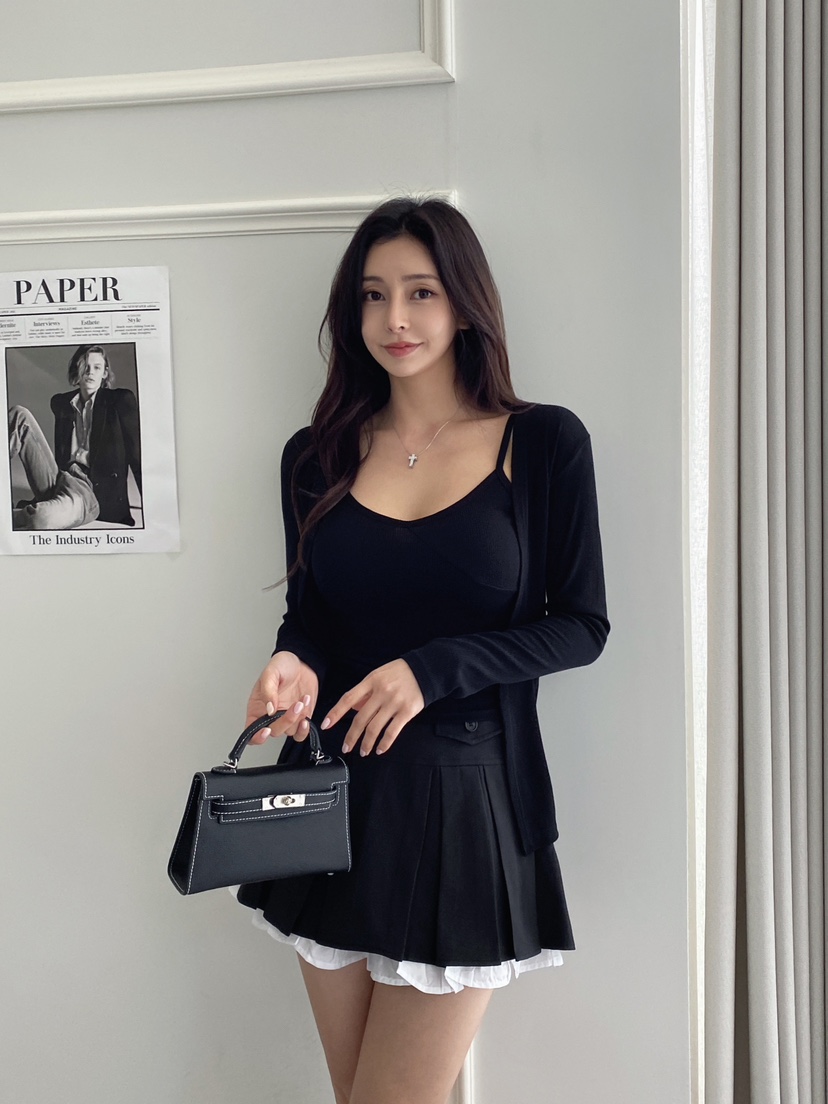CLOTH韓國直郵㊣東大門實拍女裝新款休閑人氣熱賣套裝套裝開衫CLOTH套裝
