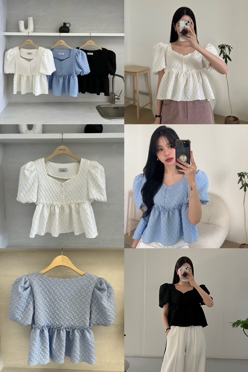 AMUSE SEOUL直郵韓國代購㊣女裝新品休閑人氣時尚襯衫蕾絲衫AMUSE SEOUL襯衫/蕾絲衫