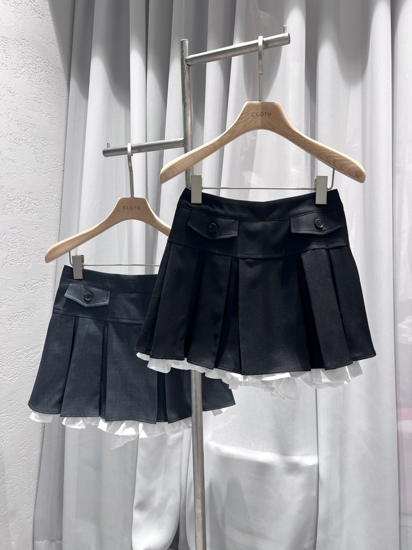 CLOTH直郵韓國代購㊣女裝新款時尚休閑推薦人氣25春夏熱賣裙褲CLOTH裙褲