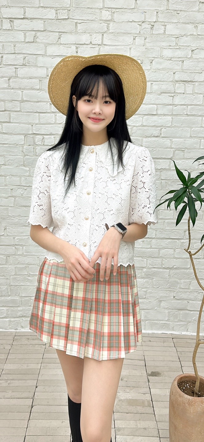 YARD直郵韓國代購㊣女裝新款人氣推薦25春夏休閑時尚熱賣短裙YARD短裙