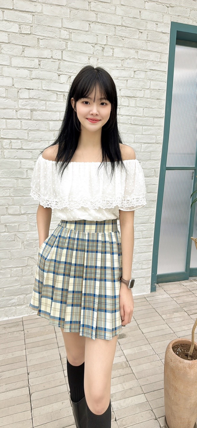 YARD直郵韓國代購㊣女裝新款人氣推薦25春夏休閑時尚熱賣短裙YARD短裙