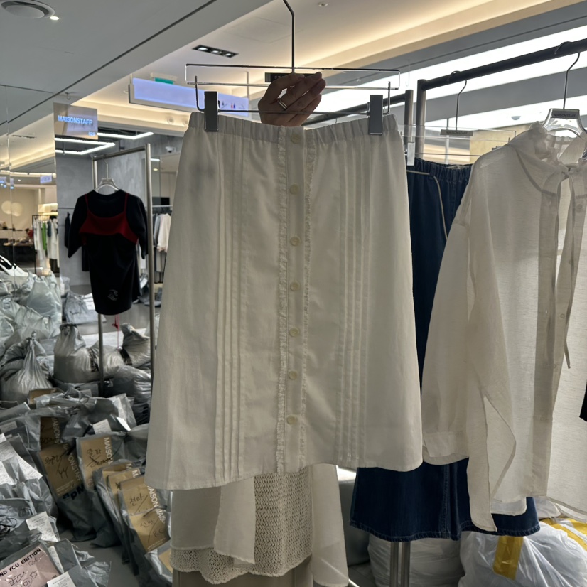 DOUBLE STANDARD/LE SMOKING/MAISONSTAFF韓國㊣直郵東大門代購女裝新品休閑半身裙中短裙MAISONSTAFF/DOUBLE STANDARD半身裙/中短裙