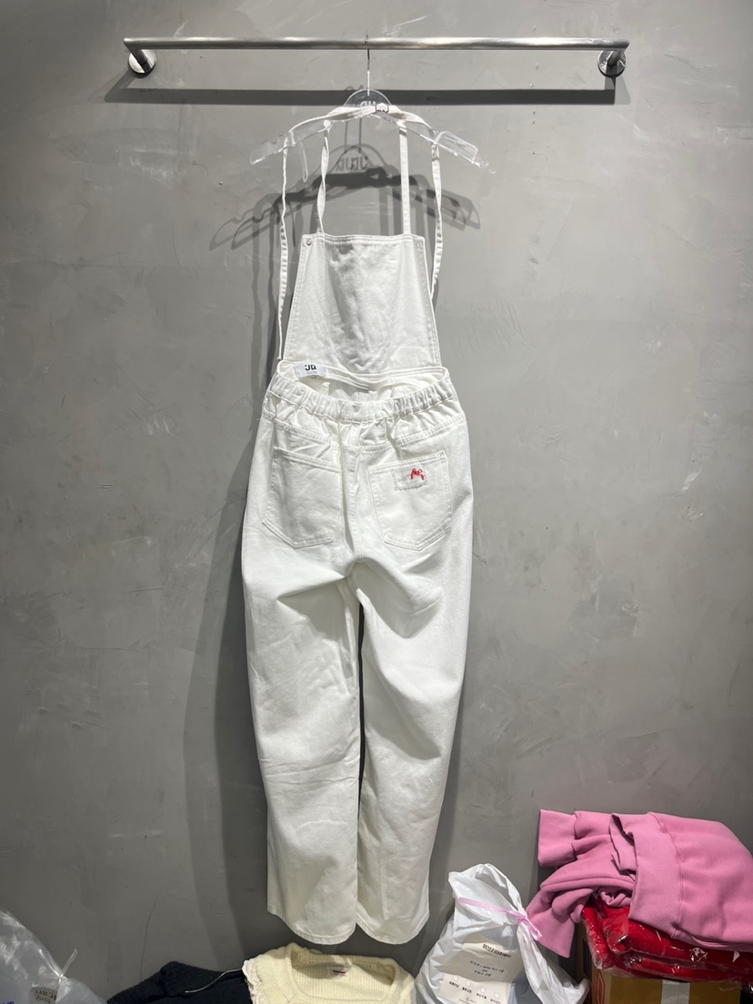 JUDYQUE韓國直郵㊣女裝新款休閑時尚25春夏推薦熱賣人氣背帶褲JUDYQUE背帶褲