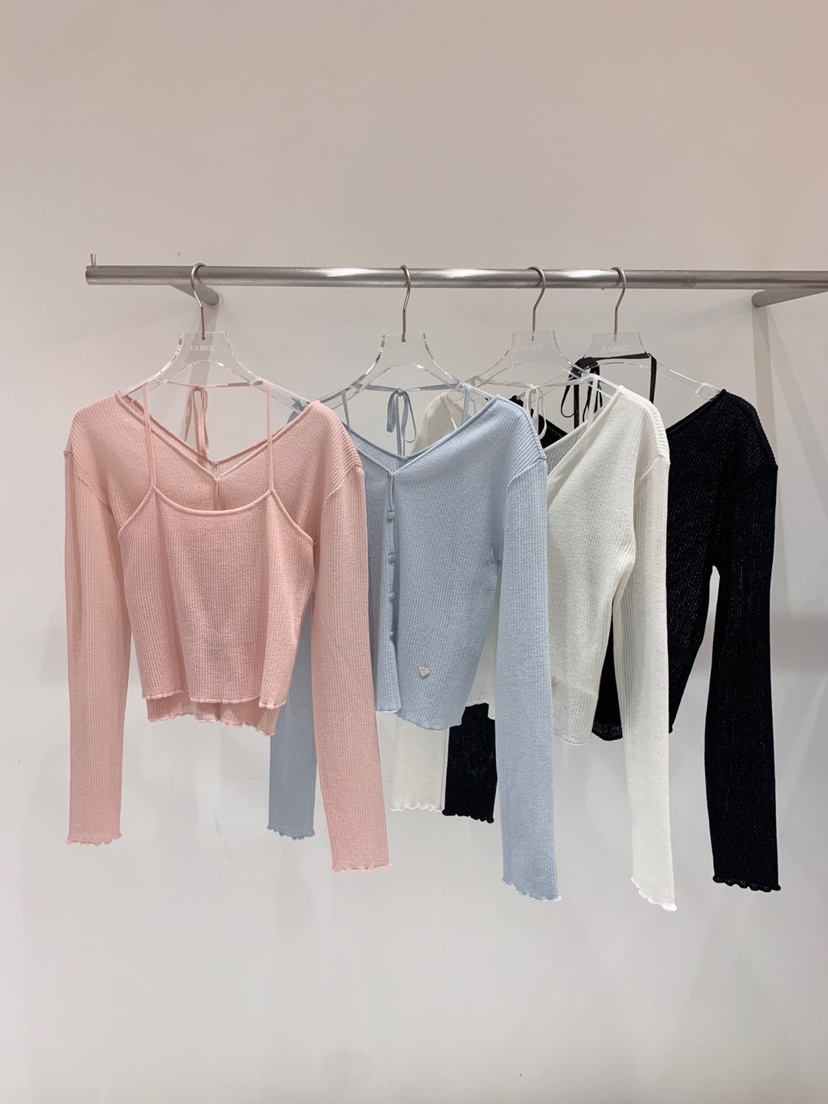 FABRIC韓國直郵㊣東大門實拍女裝新款人氣時尚熱賣套裝兩件套FABRIC套裝