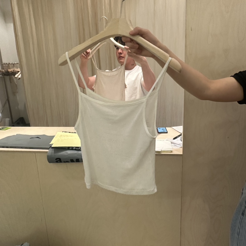 VEGETABLE韓國㊣直郵東大門代購女裝新品熱賣25春夏吊帶背心VEGETABLE吊帶/背心