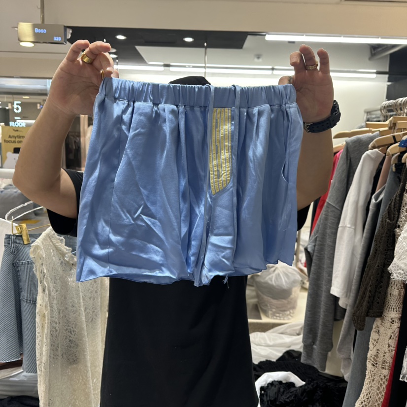 ABBEYLEE直郵韓國代購㊣女裝新品時尚休閑推薦25春夏熱賣短褲ABBEYLEE短褲圖色2